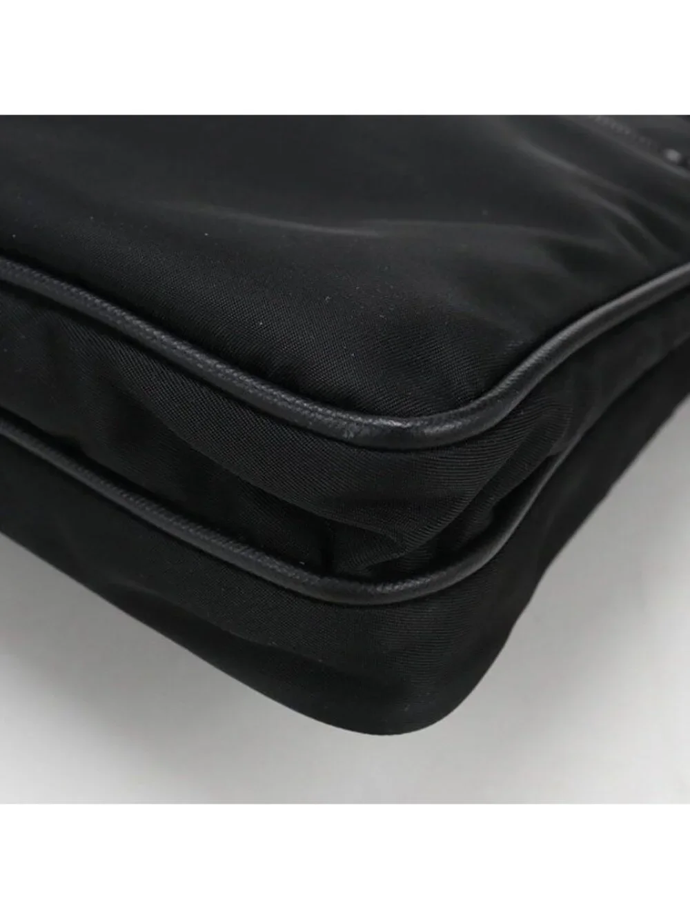 Prada Triangle Logo Shoulder Bag Nylon